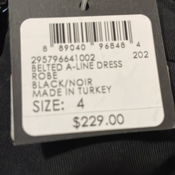 Club  Monaco Belted A-Line Dress - Picture 6 of 6